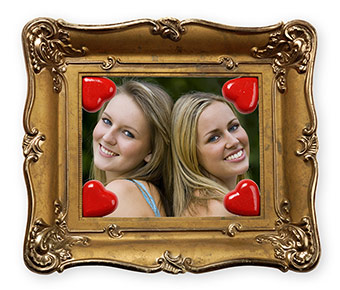Valentines Day Picture Frame
