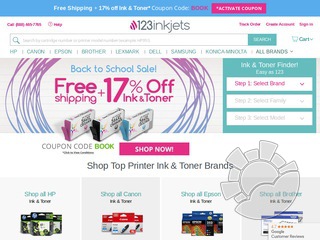 123Inkjets Coupons