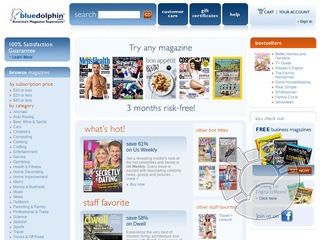 Blue Dolphin Magazines Coupons