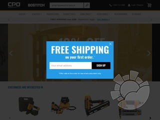CPO Bostitch Coupons