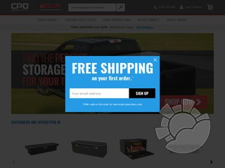 CPO Delta Truck Boxes Coupons