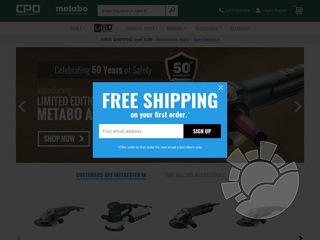 CPO Metabo Coupons