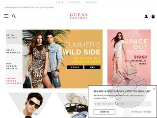 Guess Factory Store Coupons