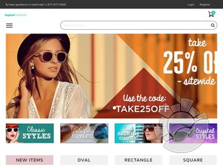 Inspired Shades Coupons