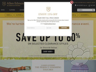 Allen Edmonds Coupons