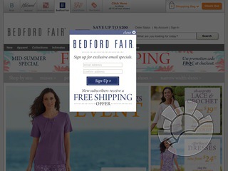 Bedford Fair Coupons