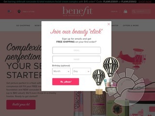 Benefit Cosmetics Coupons