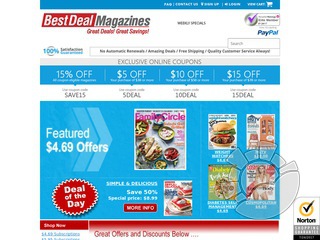 Best Deal Magazines Coupons