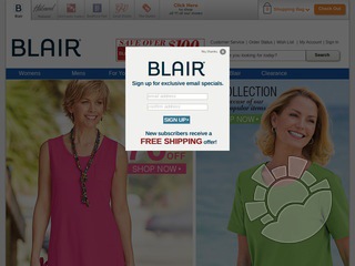 Blair Coupons