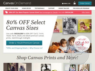 Canvas On Demand Coupons