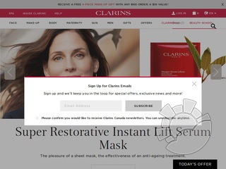 Clarins Canada Coupons
