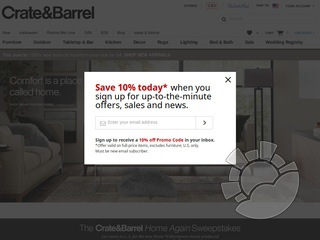 Crate & Barrel Coupons