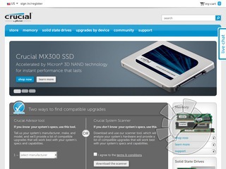 Crucial.com Coupons