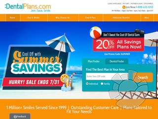 DentalPlans.com Coupons