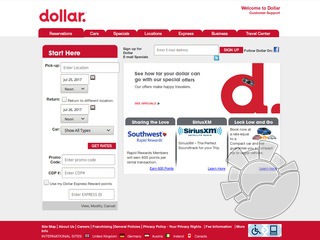 Dollar Rent A Car Coupons