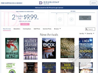Doubleday Book Club Coupons
