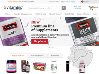 eVitamins Coupons