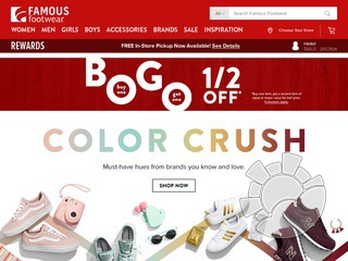 Famous Footwear Coupons