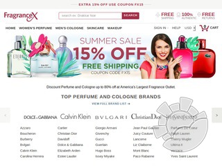 FragranceX Coupons