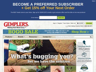 Gempler's Coupons