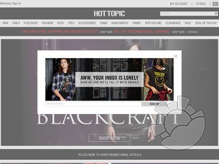 Hot Topic Coupons