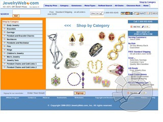 Jewelry Web Coupons