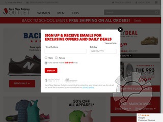 Joe's New Balance Outlet Coupons