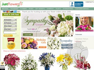 JustFlowers.com Coupons