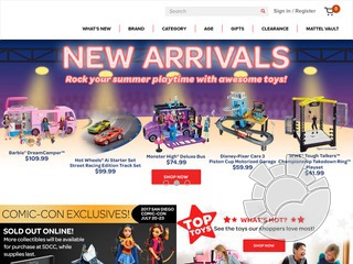 Mattel Shop Coupons