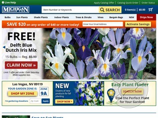 Michigan Bulb Company Coupons