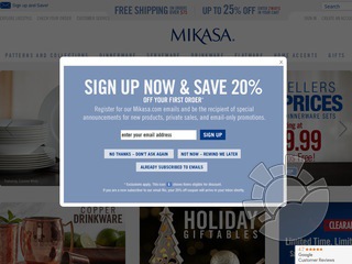 Mikasa Coupons