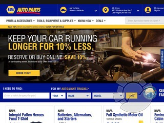 NAPA Auto Parts Coupons