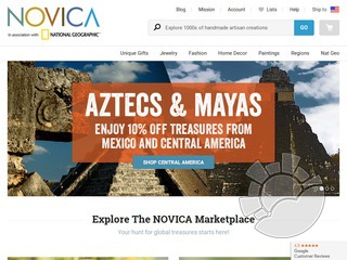 Novica Coupons