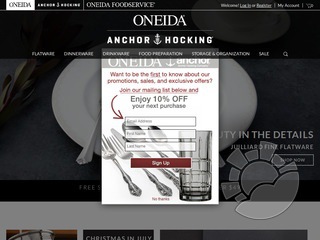 Oneida Coupons