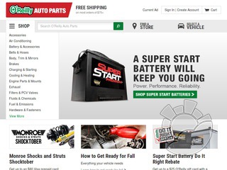 O'Reilly Auto Parts Coupons