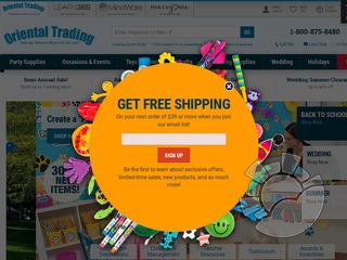 Oriental Trading Company Coupons