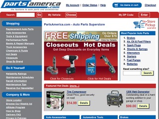 Parts America Coupons