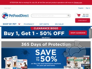Pet Food Direct Coupons