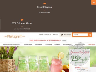 Pfaltzgraff Coupons