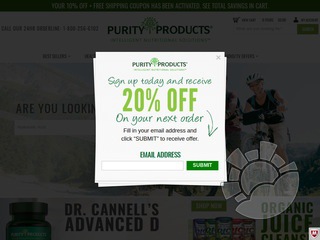 Purity Products Coupons