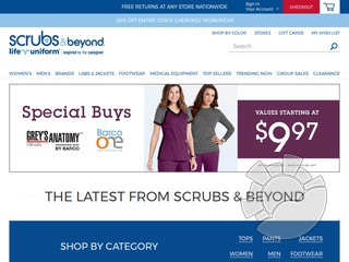 Scrubs & Beyond Coupons