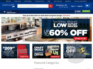 Sears Outlet Coupons