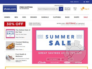 Shoes.com Coupons