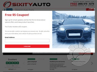 Sixity Auto Coupons