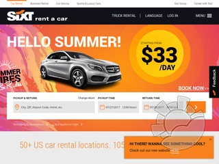 Sixt Car Rental Coupons