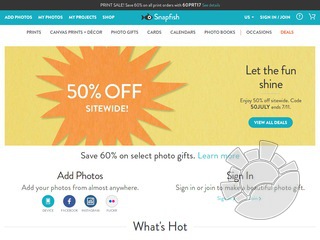 Snapfish.com Coupons