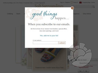 Soft Surroundings Outlet Coupons