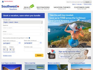 Southwest  Vacations Coupons