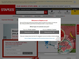 Staples UK Coupons