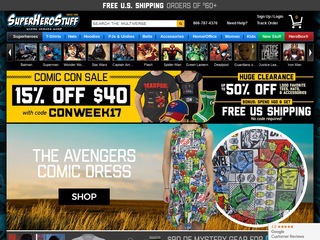 SuperHeroStuff Coupons